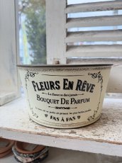 画像1: アンティークフルールローポットSW  φ22cm (1)